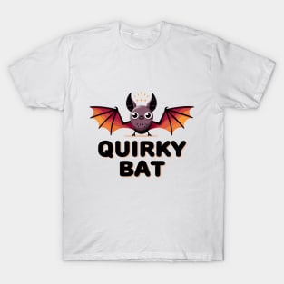 Quirky Bat: Charmingly Batty T-Shirt